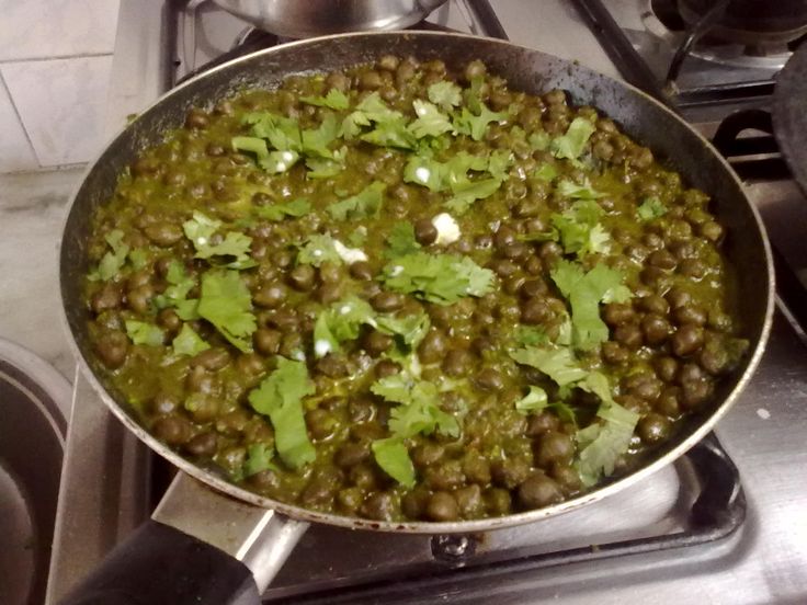 hara chana sabzi